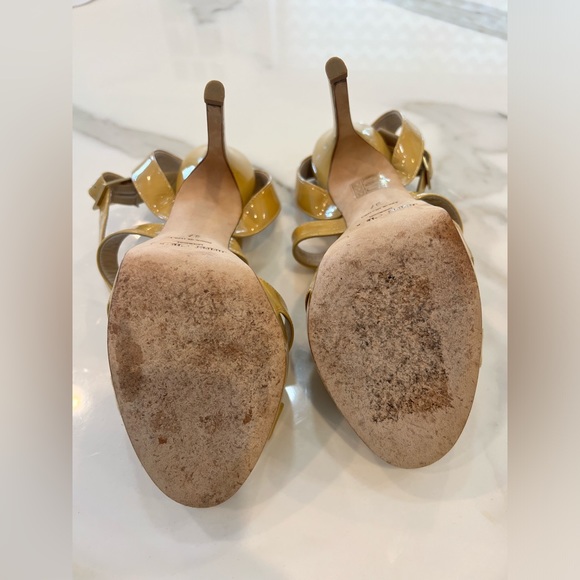 Jimmy Choo Patent Leather Sandals - Picture 9 of 14